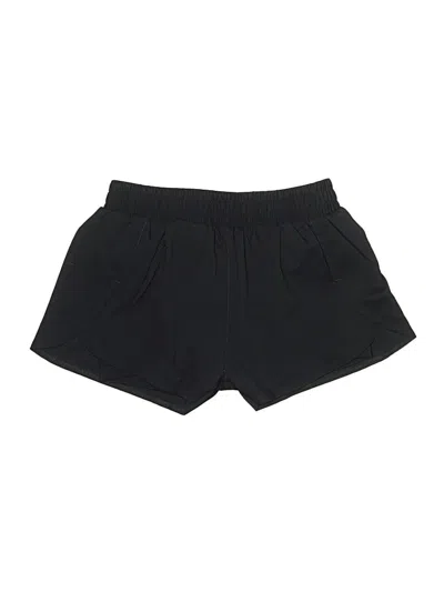 Pre-owned Girlfriend Collective Athletic Shorts In Black
