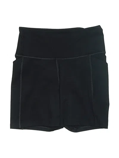 Pre-owned Girlfriend Collective Athletic Shorts In Black