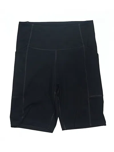Pre-owned Girlfriend Collective Athletic Shorts In Black