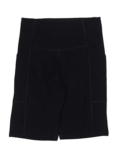Pre-owned Girlfriend Collective Athletic Shorts In Black
