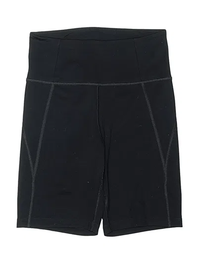 Pre-owned Girlfriend Collective Athletic Shorts In Black