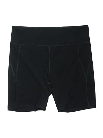 Pre-owned Girlfriend Collective Athletic Shorts In Black
