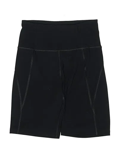 Pre-owned Girlfriend Collective Athletic Shorts In Black