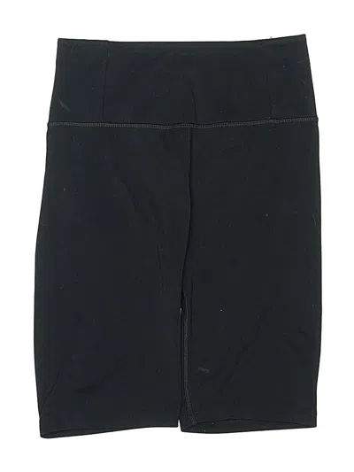 Pre-owned Girlfriend Collective Athletic Shorts In Black