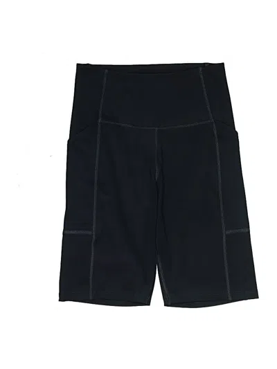 Pre-owned Girlfriend Collective Athletic Shorts In Black