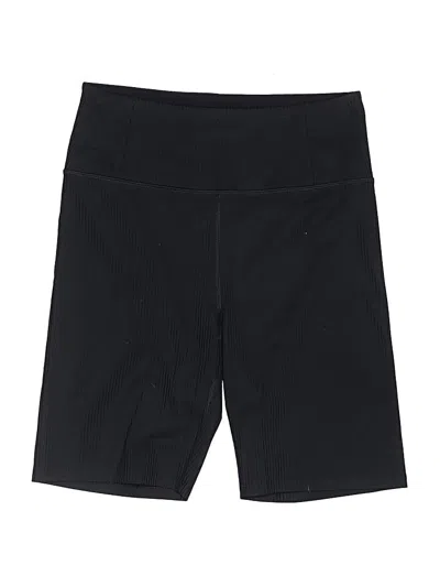 Pre-owned Girlfriend Collective Athletic Shorts In Black