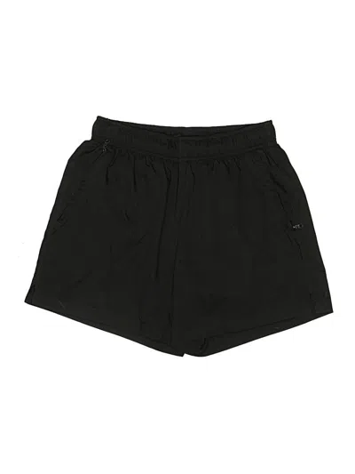 Pre-owned Girlfriend Collective Athletic Shorts In Black