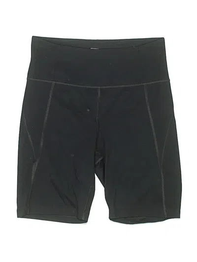 Pre-owned Girlfriend Collective Athletic Shorts In Black