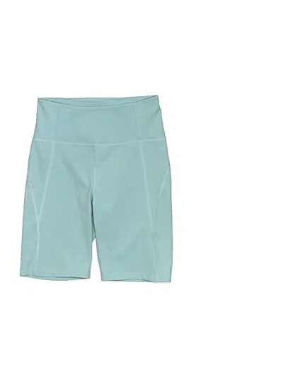 Pre-owned Girlfriend Collective Athletic Shorts In Blue
