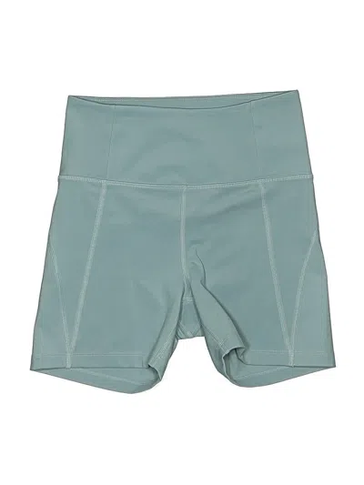 Pre-owned Girlfriend Collective Athletic Shorts In Blue