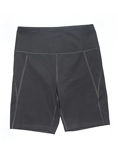 Pre-owned Girlfriend Collective Athletic Shorts In Gray