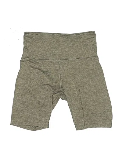 Pre-owned Girlfriend Collective Athletic Shorts In Gray