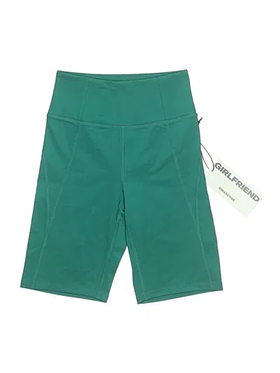 Girlfriend Collective Athletic Shorts In Green