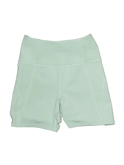 Pre-owned Girlfriend Collective Athletic Shorts In Green