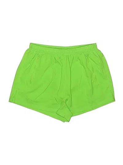 Pre-owned Girlfriend Collective Athletic Shorts In Green