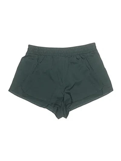 Pre-owned Girlfriend Collective Athletic Shorts In Green