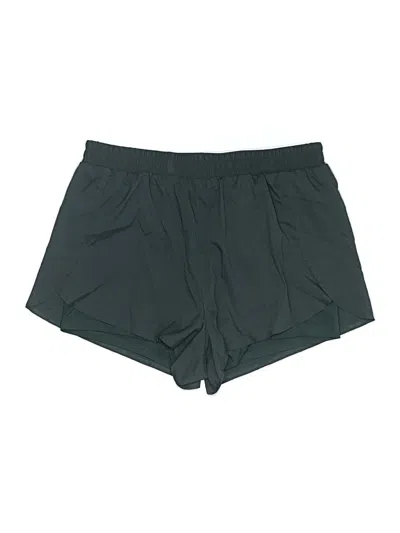Pre-owned Girlfriend Collective Athletic Shorts In Green