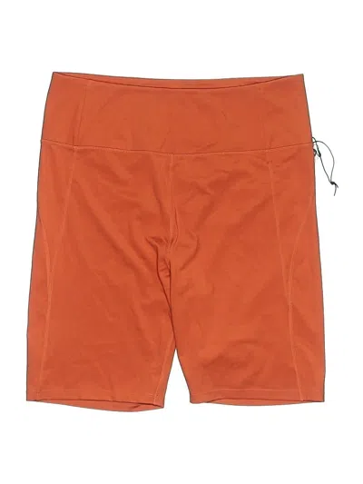 Girlfriend Collective Athletic Shorts In Orange