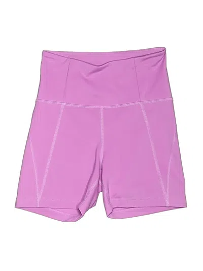 Pre-owned Girlfriend Collective Athletic Shorts In Pink