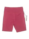 Girlfriend Collective Athletic Shorts In Red
