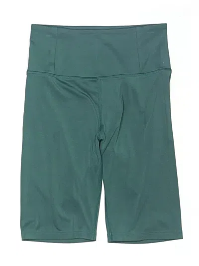 Pre-owned Girlfriend Collective Athletic Shorts In Teal