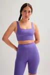Girlfriend Collective Aurora Tommy Cropped Bra