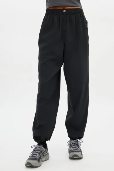 Girlfriend Collective Black Amy Adjustable Pant