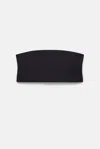 Girlfriend Collective Black Bandeau Bra
