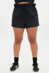 Girlfriend Collective Black Cora Pocket Short
