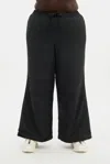 Girlfriend Collective Black Flextrack Reversible Pant