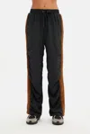 Girlfriend Collective Black Flextrack Ruched Pant