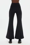 Girlfriend Collective Black Luxe Flare Legging
