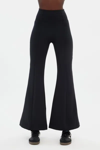 Girlfriend Collective Black Luxe Flare Legging