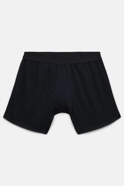 Girlfriend Collective Black Reset Boxer Brief