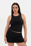 Girlfriend Collective Black Quinn Tank