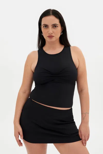Girlfriend Collective Black Quinn Tank