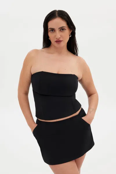 Girlfriend Collective Black Toni Tube Top