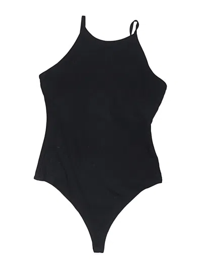Pre-owned Girlfriend Collective Bodysuit In Black