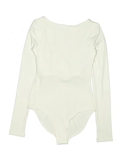 Girlfriend Collective Bodysuit In Ivory