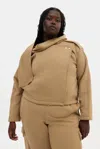 Girlfriend Collective Brulee Jaya Scarf Sweatshirt