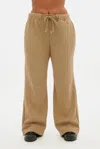 Girlfriend Collective Brulee Millie Straight Leg Sweatpant