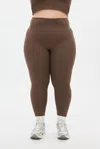 Girlfriend Collective Café Compressive High-rise Legging