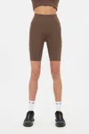 Girlfriend Collective Café High-rise Bike Short
