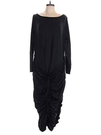 Pre-owned Girlfriend Collective Casual Dress In Black