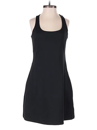 Pre-owned Girlfriend Collective Casual Dress In Black