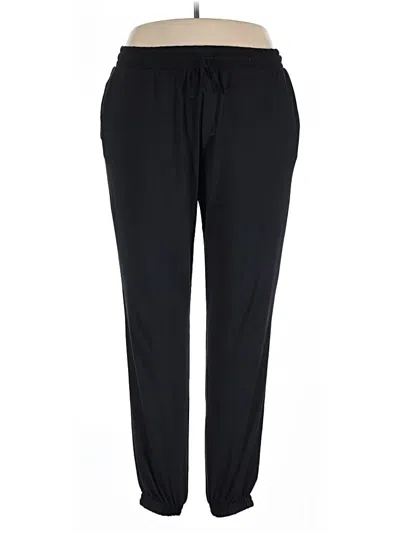 Pre-owned Girlfriend Collective Casual Pants In Black