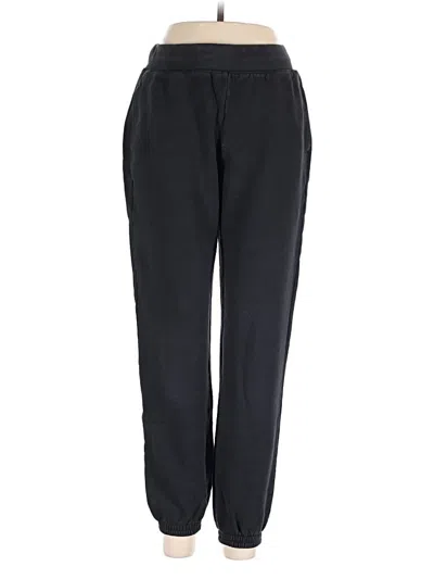 Pre-owned Girlfriend Collective Casual Pants In Black