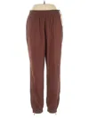 Girlfriend Collective Casual Pants In Brown