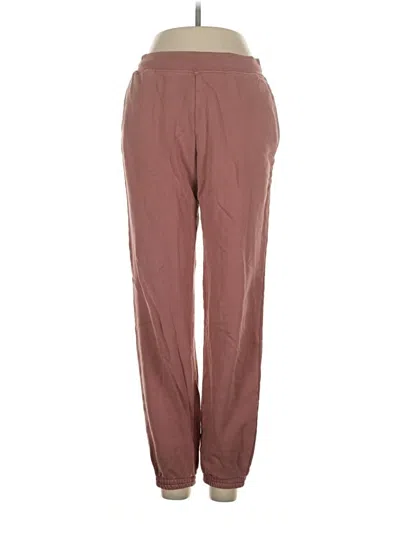 Pre-owned Girlfriend Collective Casual Pants In Brown