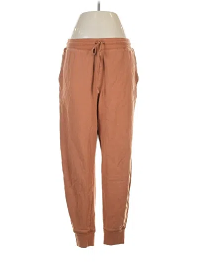 Pre-owned Girlfriend Collective Casual Pants In Brown